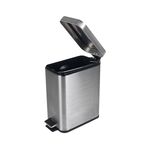BELDRAY 5 LITRE STAINLESS STEEL SOFT-Close Pedal Bin