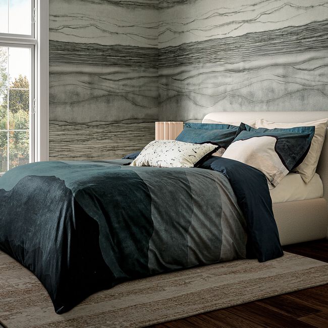 HARLEQUIN SINGLE DUVET COVER Sedimentary Agate