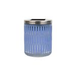 Pastel Glass Jar Solar Garden Light