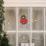 Christmas Bauble Window Sticker