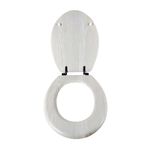MODERN NATURAL OAK EFFECT TOILET Seat