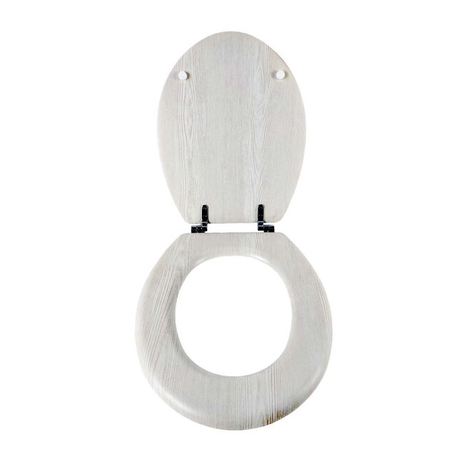 MODERN NATURAL OAK EFFECT TOILET Seat