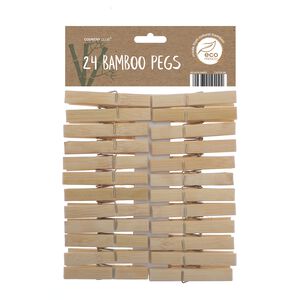 Bamboo 24 Pack Pegs