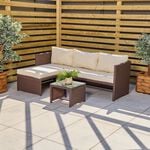 Versa Rattan Corner Sofa Set