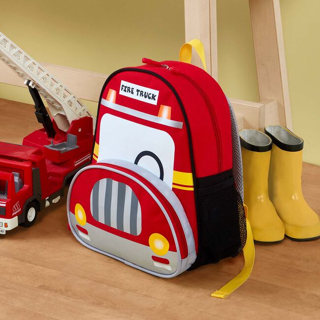 Kazoobi Fire Truck Toddler School Bag