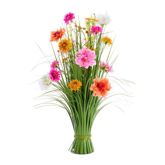 Bloomvibe Coral Floral Bouquet