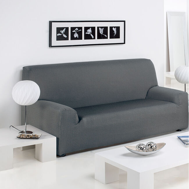 Easystretch 2 Seater Sofa Cover - Light Grey