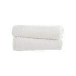 DEYONGS ROMEO 450GSM QUIK DRY WHITE 2PK Facecloth
