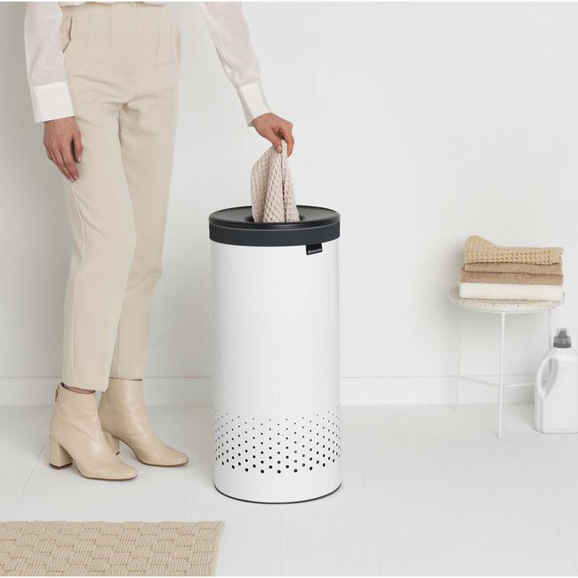 BRABANTIA LAUNDRY BIN 35L White
