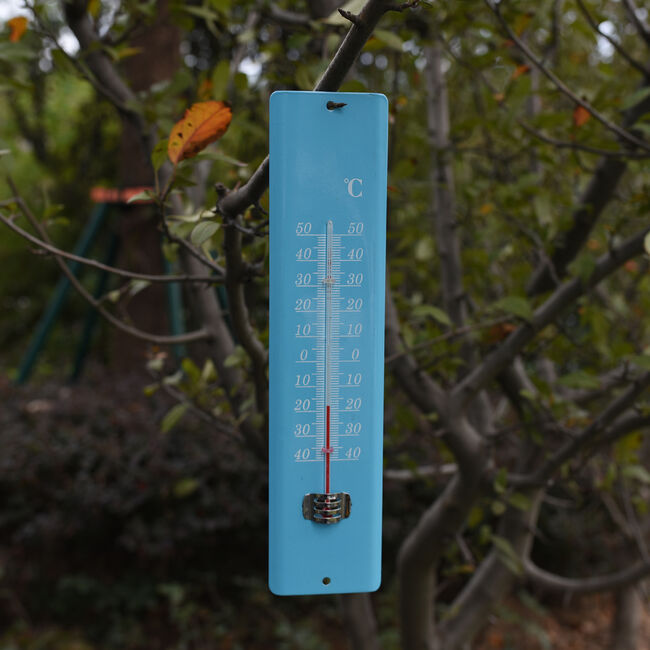 Metal Garden Thermometer  Home Store + More