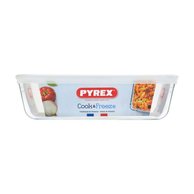 Pyrex® Cook & Freeze Rectangular Dish w/ Lid 1.5L