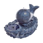 Solar Whale Garden Water Feature