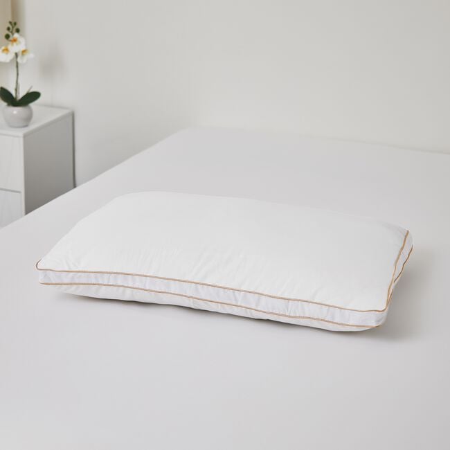 Beaux Reves Gold Piped Pillow