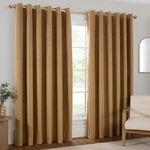 BLACKOUT & THERMAL VELVET GOLD 66x54 Curtain