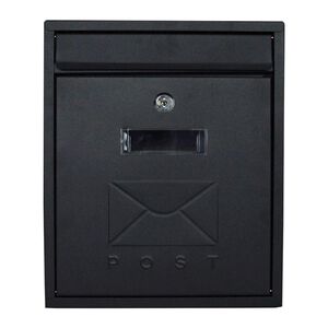 Postplus Contemporary Letterbox Matt Black