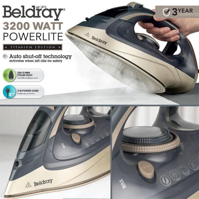 Beldray Powerlite 3200W Steam Iron