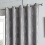 FEATHER SILVER 66x54 curtain 