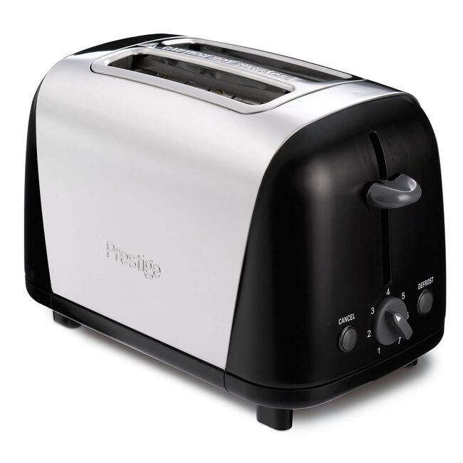 Prestige Stainless Steel 2 Slice Toaster Black Home Store + More