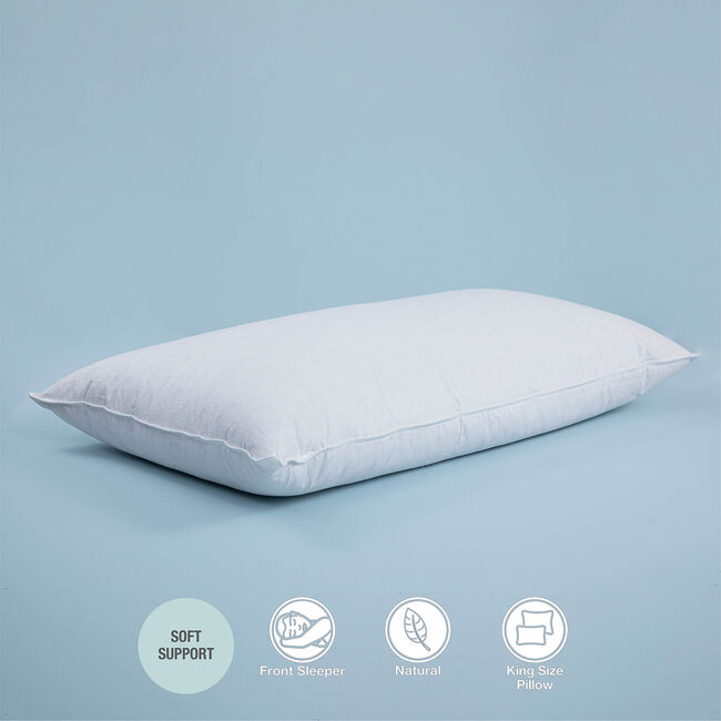 Luxe Duck Feather & Down King Pillow