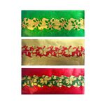 Holly Centre Christmas Cake Frill 