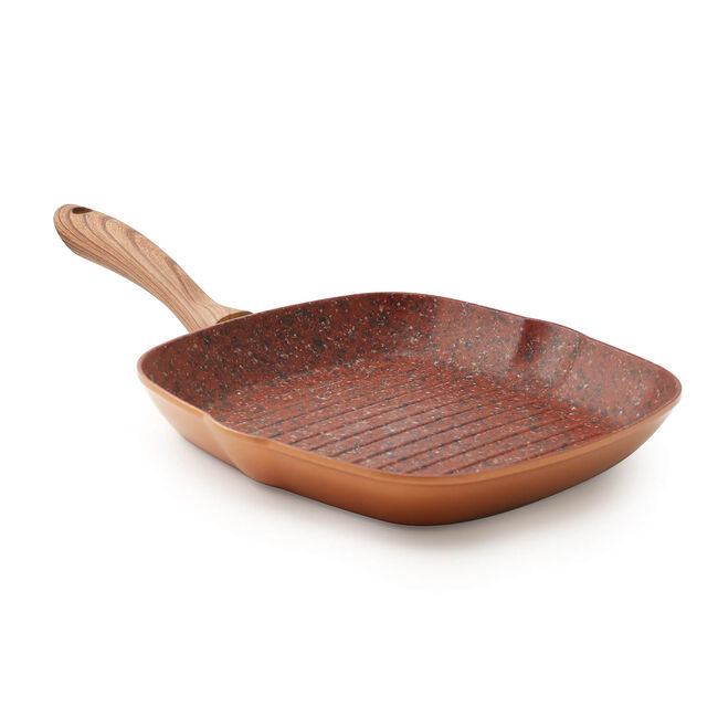 JML Copper Stone Griddle Pan 28cm