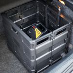 Folding Storage Trolley with Lid