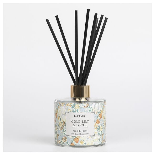 Larchmere Gold Lily & Lotus Reed Diffuser