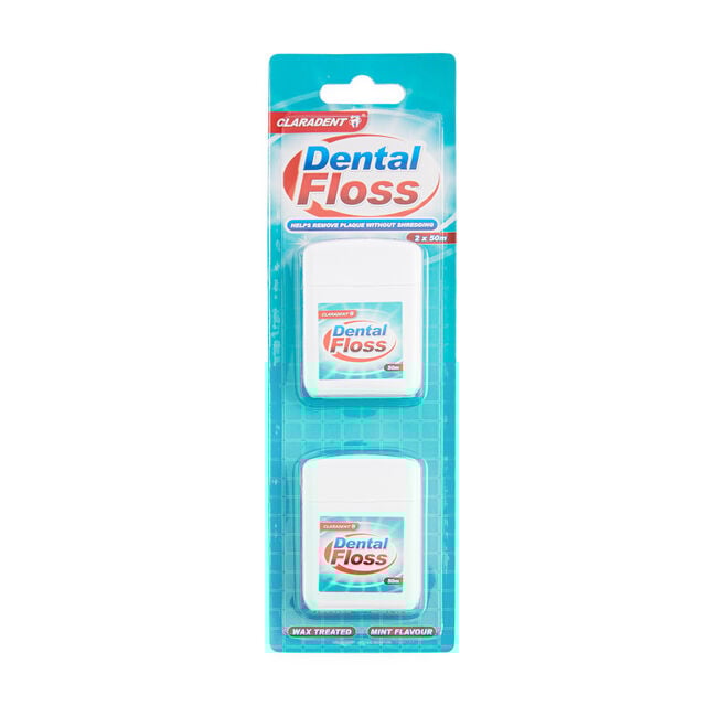 Dental Floss 50m Duo Pack