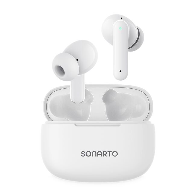 SONARTO TRUE WIRELESS EARBUDS - WHITE