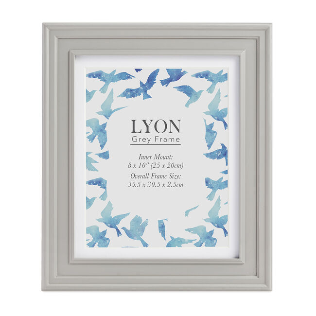 4x6 TRIPLE LYON GREY Frame