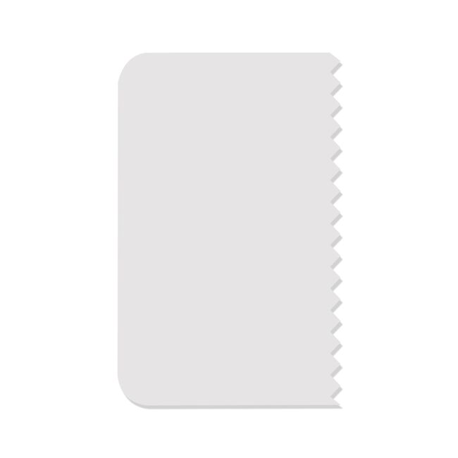 PME Patterned Edge 4 Piece Cake Scrapers