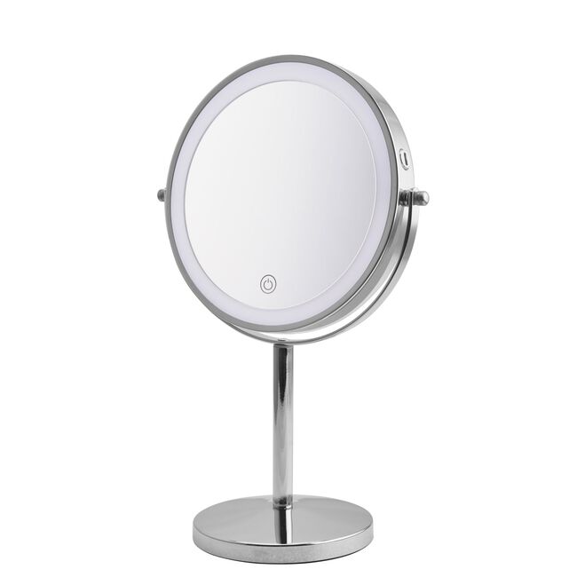 VISAGE LED CHROME 5X EXTENDABLE Cosmetic Mirror