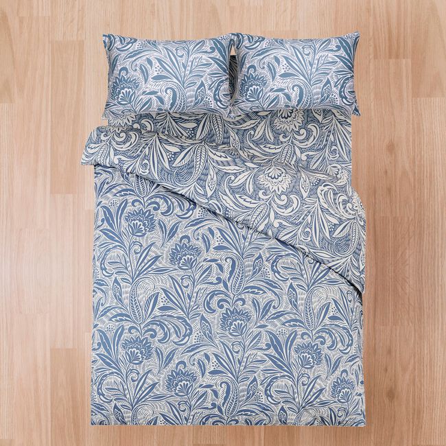 SUPERKING DUVET COVER Ambrose Blue