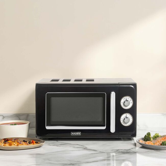 HADEN RETRO 17L BLACK Microwave