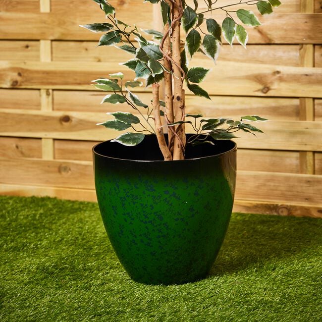 SANTOS Green Plant Pot