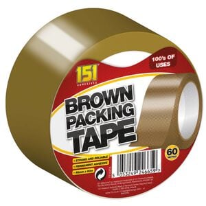 151 Brown Packing Tape 60M