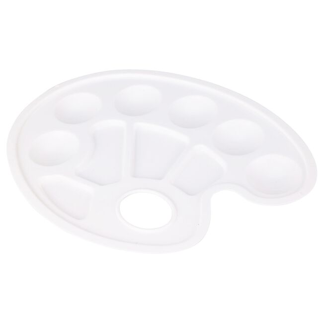Plastic Paint Palette - 10 Wells