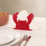 Crab Woven Napkin Holder