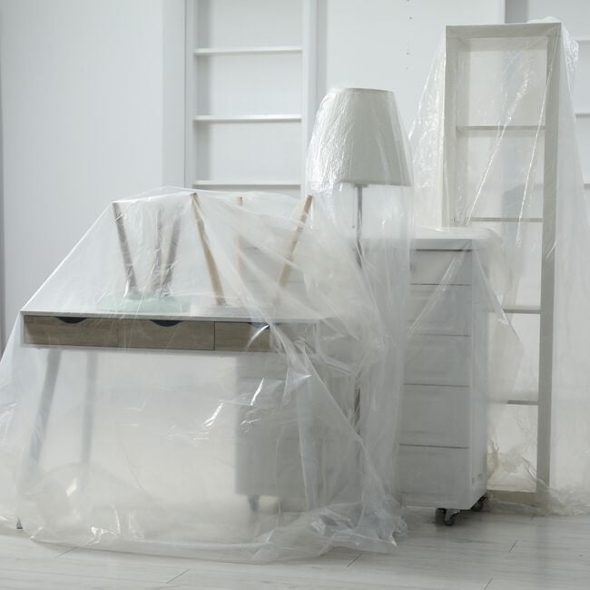 Polythene Dust Sheets 5m x 4m 5 Pack