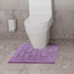 COTTON BRICK LAVENDER 50x50 Pedestal Mat
