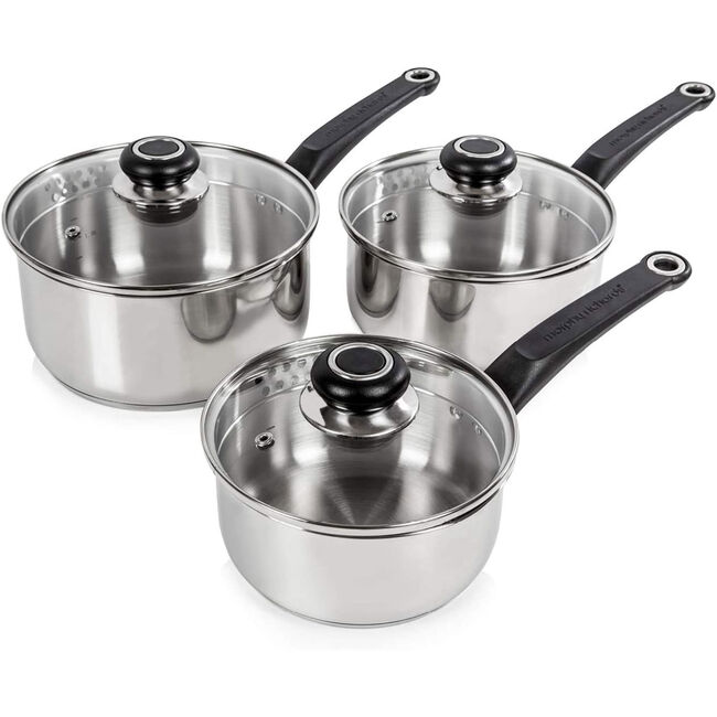 Morphy Richards Draining 3 Piece Cookware Set