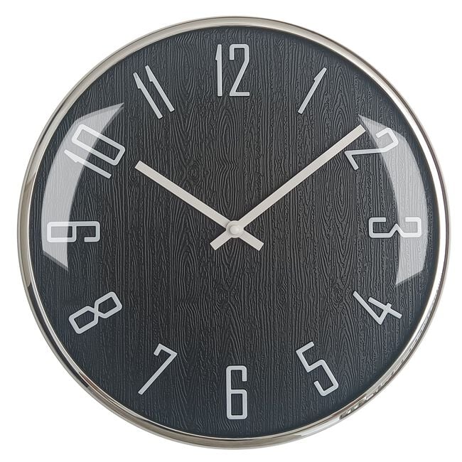 Juliet Black Clock 33cm 