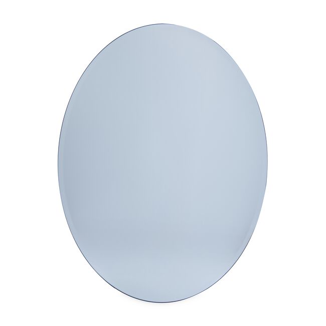 Oval Bevelled Mirror 60 x 45cm