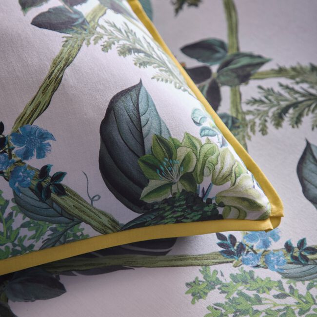 DOUBLE DUVET COVER Laurence Llewelyn-Bowen Cotswold Fantasia Green