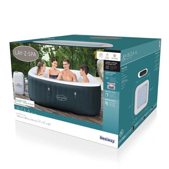 Ibiza Energy Sense Airjet Lay-Z-Spa