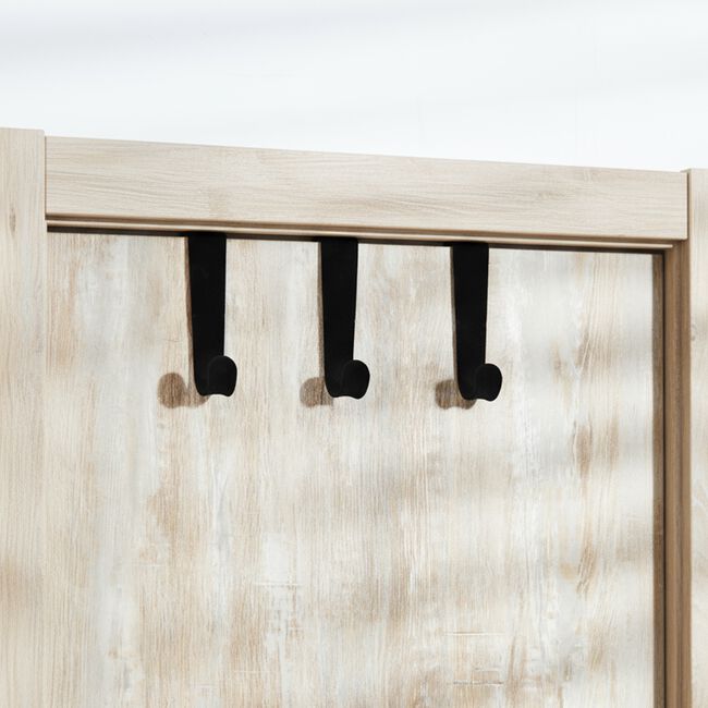 Skinny Velvet 3Pk Black Overdoor Hooks