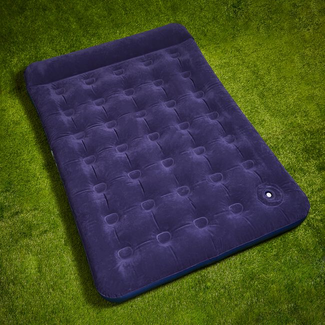 EASY INFLATE Flocked Air Mattress - Double