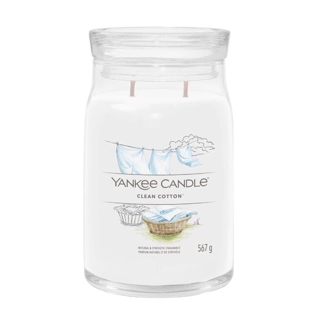 Yankee Candle Clean Cotton Large Jar