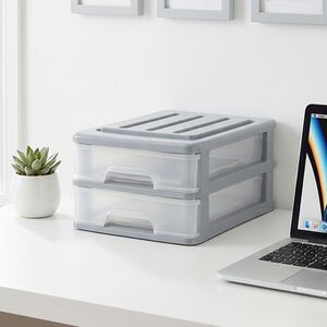 A4 Desktop Drawers 2 Layers