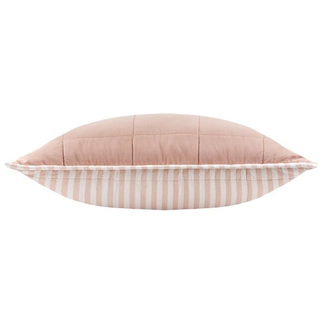 HEBDEN STRIPE BLUSH 55X55 Cushion